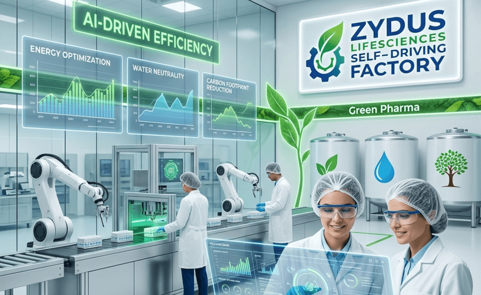 Zydus Lifesciences Merges AI With Automation for Green Pharma